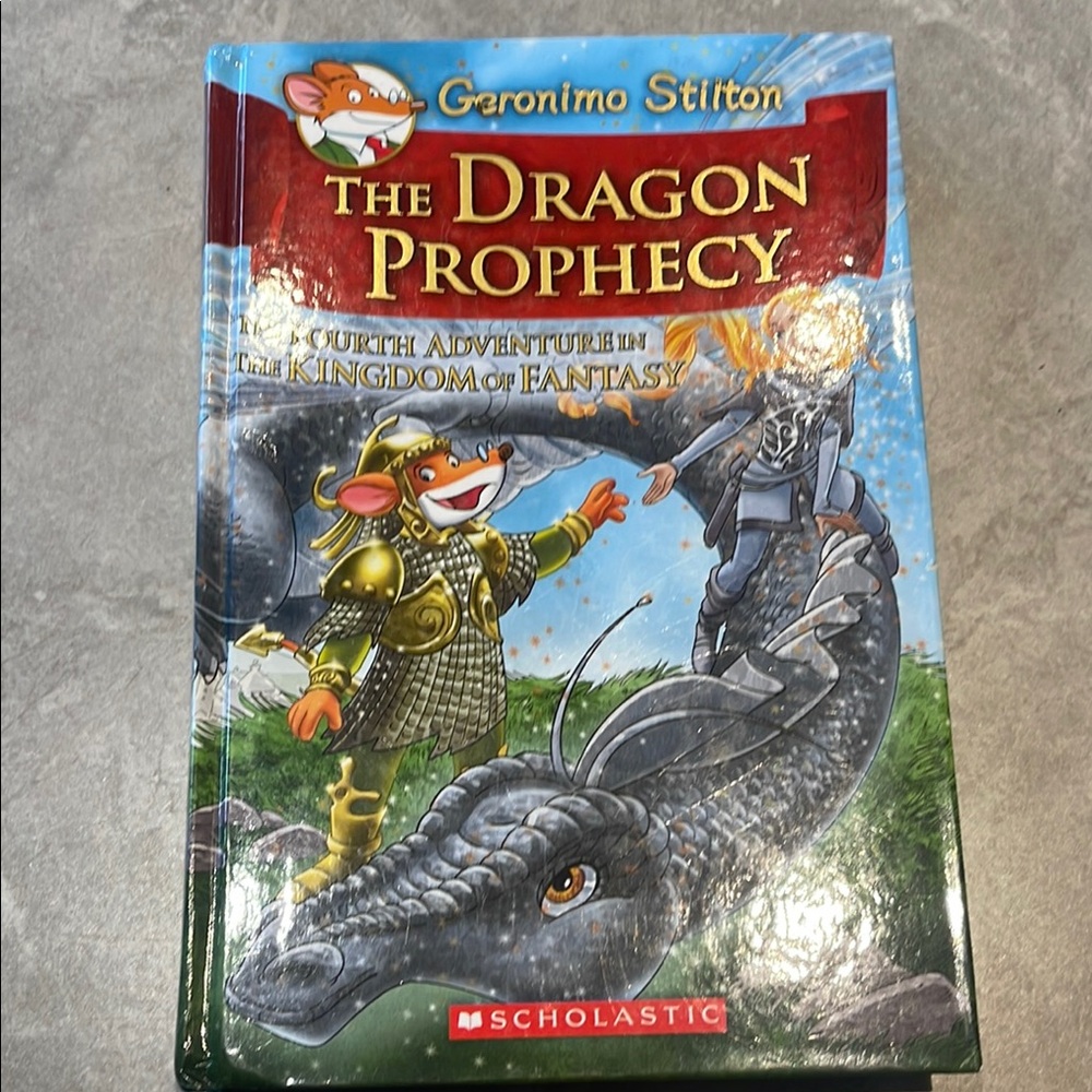 Scholastic Blue and Gray Reptile Adventure Book